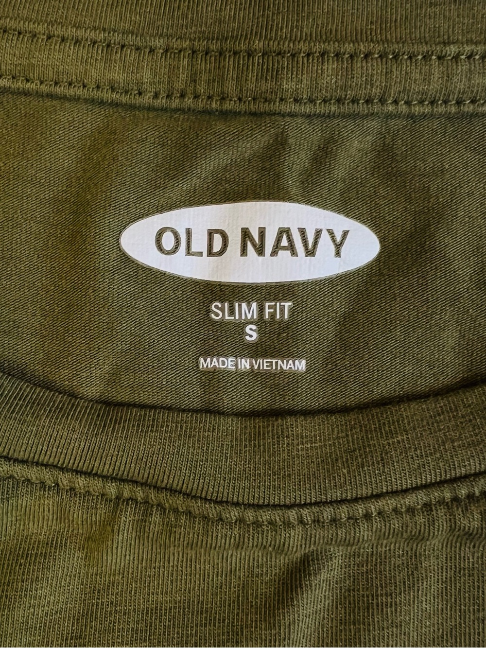 Old Navy Women's Olive Crew Neck Short Sleeve Tee - Picture 2 of 4